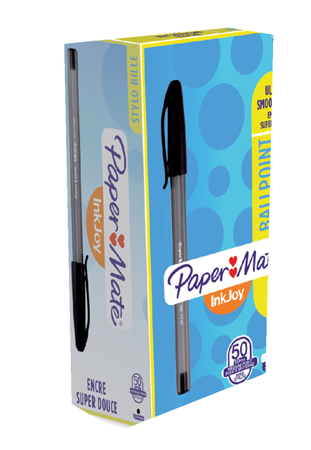 Balpen Paper Mate Inkjoy 100 medium zwart — Foto 2 van 2