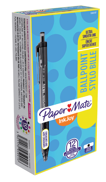 Balpen Paper Mate Inkjoy 300RT medium zwart — Foto 2 van 2