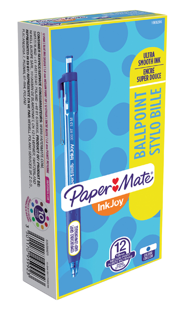Balpen Paper Mate Inkjoy 300RT medium blauw — Foto 2 van 2