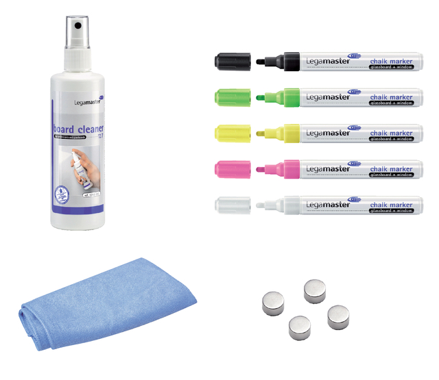 Glasbord Legamaster starterkit afbeelding