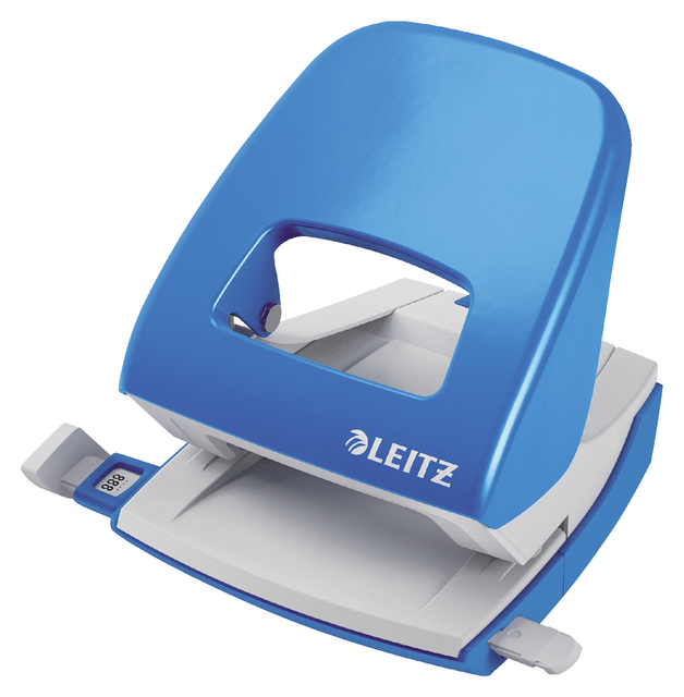 Perforator Leitz NeXXt 5008 2-gaats 30 vel lichtblauw afbeelding