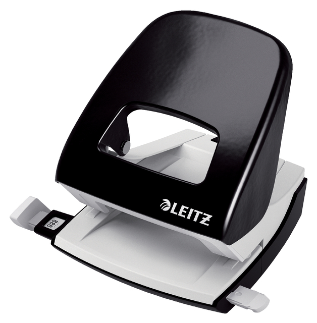 Perforator Leitz 5008 Nexxt metaal 30 vel zwart blister afbeelding