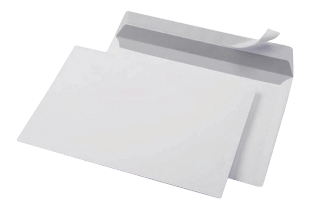 Envelop Quantore bank C6 114x162mm zelfklevend wit 25 stuks — Foto 2 van 2