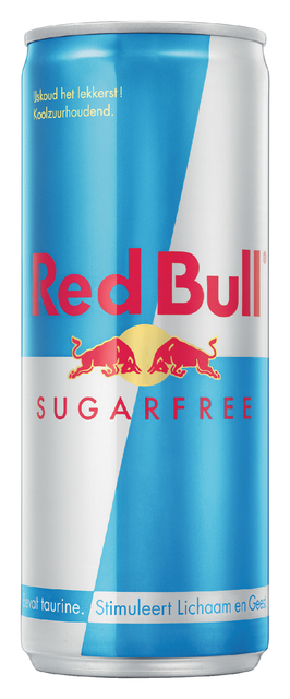 Energiedrank Red Bull sugarfree blik 250 ml afbeelding