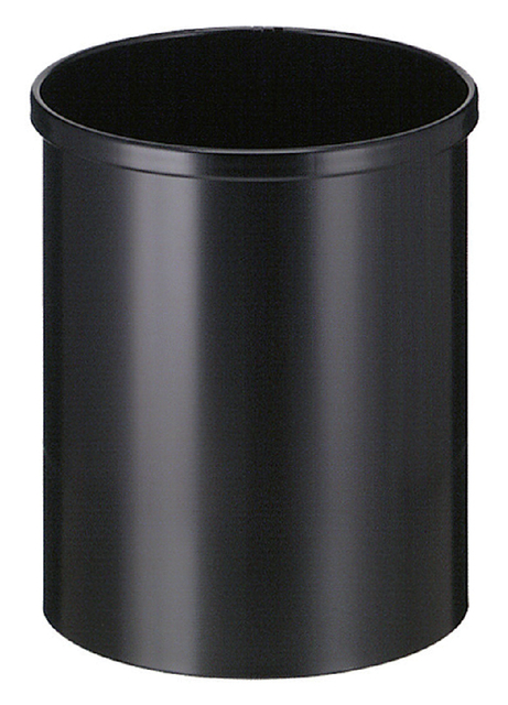 Papierbak Vepabins rond Ø25.5cm 15 liter zwart afbeelding