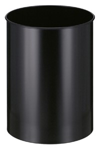 Papierbak Vepabins rond Ø33.5cm 30 liter zwart