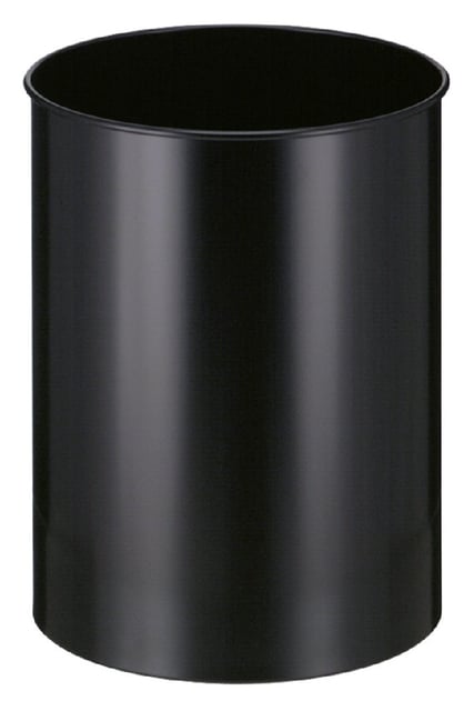 Papierbak Vepabins rond Ø33.5cm 30 liter zwart afbeelding