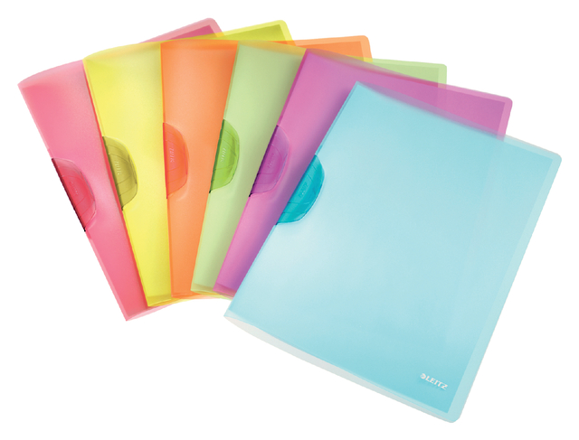 Klemmap Leitz Colorclip A4 PP assorti afbeelding