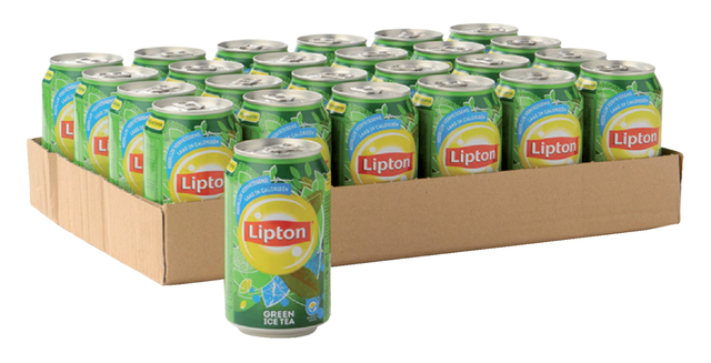 Frisdrank Lipton Ice Tea green blik 330ml — Foto 2 van 2