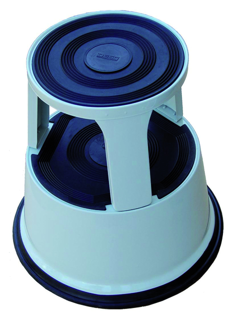 Opstapkruk Desq 420mm metaal grijs — Foto 2 van 2