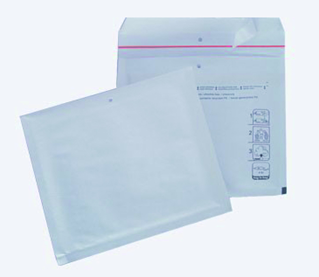 CD envelop Quantore luchtkussen 175x200mm wit 5 stuks — Foto 2 van 2