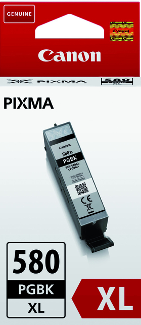 Canon PGI-580XL Cartridge Pigmentzwart — Foto 3 van 3