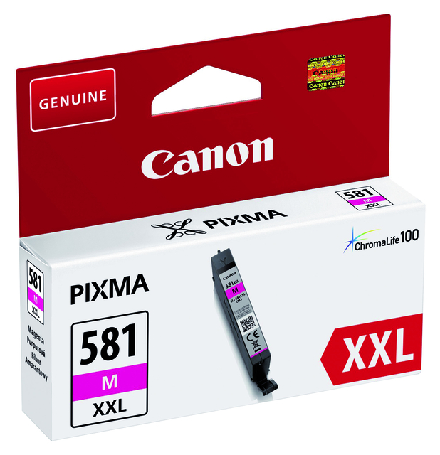 Inktcartridge Canon CLI-581XXL rood afbeelding