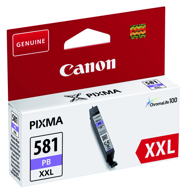 Inktcartridge Canon CLI-581XXL foto blauw afbeelding