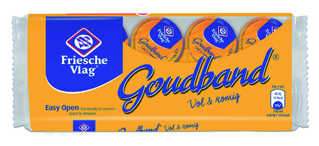 Koffiemelk Friesche Vlag goudband cups 10x7.5 gram afbeelding