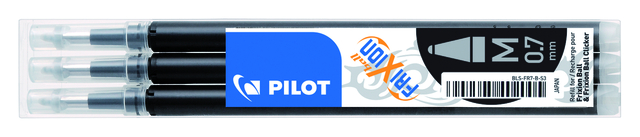 Rollerpenvulling PILOT Frixion zwart 0.35mm