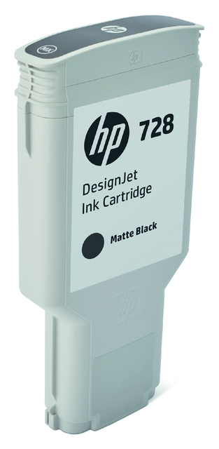 Inktcartridge HP F9J68A 728 mat zwart afbeelding