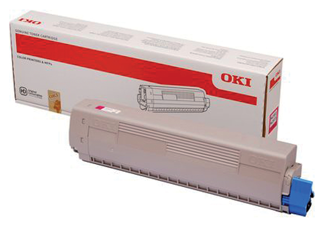 Toner Oki 45862838 rood afbeelding