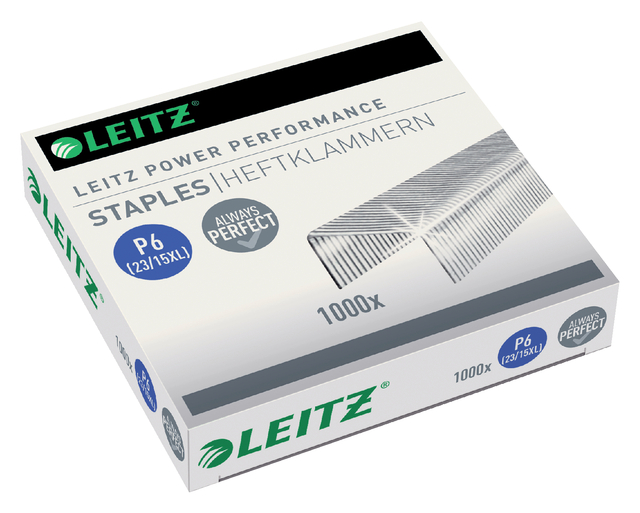 Nieten Leitz P6 23/15XL 1000 stuks afbeelding