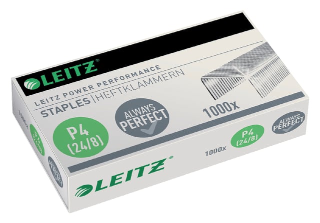 Nieten Leitz 24/8 verzinkt 1000 stuks afbeelding