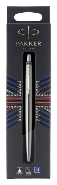 Balpen Parker Jotter stainless steel CT medium afbeelding