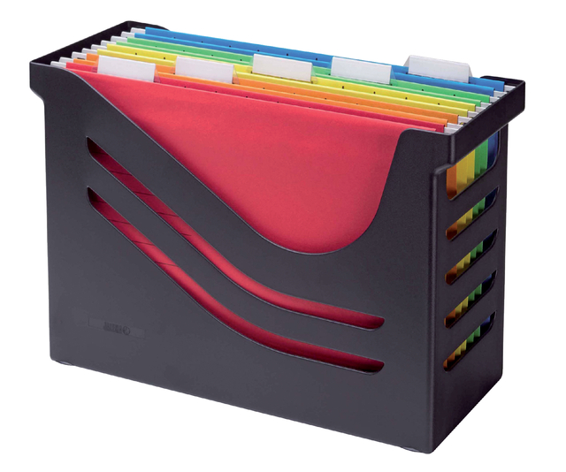 Hangmappenbox Djois Re-Solution + 5 hangmappen zwart afbeelding