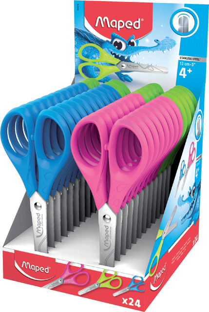 Schaar Maped Essentials 13cm rechtshandig assorti afbeelding