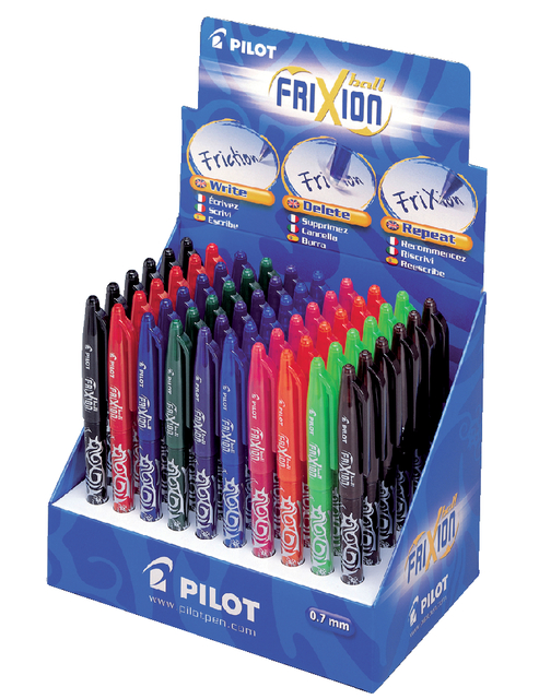 Rollerpen PILOT friXion medium assorti afbeelding