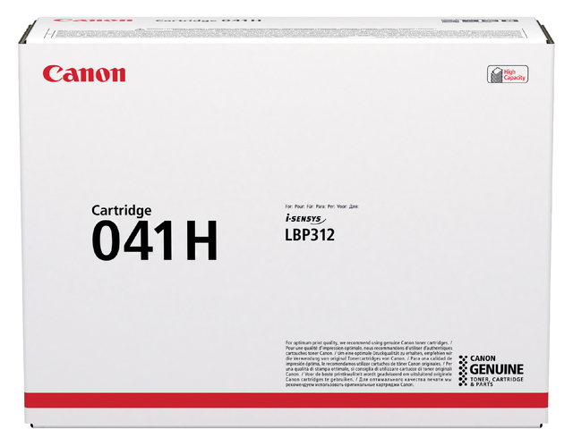Tonercartridge Canon 041H zwart afbeelding