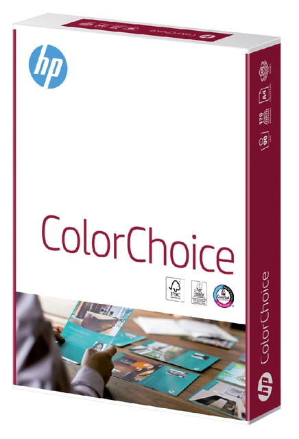 Kleurenlaserpapier HP Color Choice A4 100gr wit 500vel afbeelding