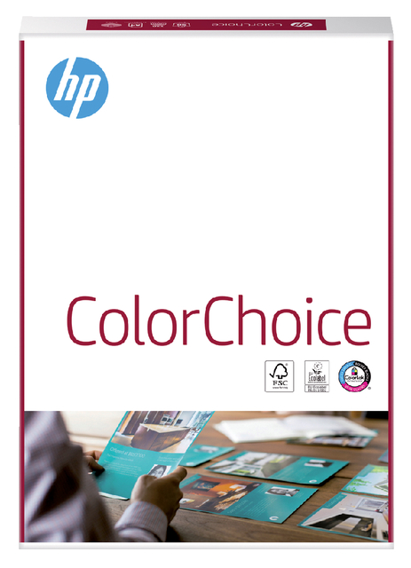 Kleurenlaserpapier HP Color Choice A4 90gr wit 500vel — Foto 2 van 2