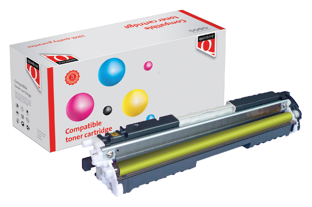 Tonercartridge Quantore alternatief tbv HP CE126A geel afbeelding