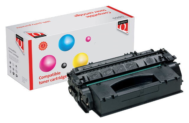 Tonercartridge Quantore alternatief tbv HP Q5949A 49A zwart afbeelding