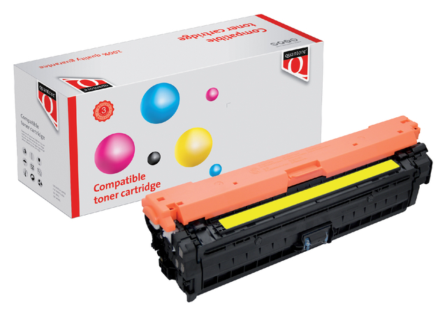Tonercartridge Quantore alternatief tbv HP CE342A 651A geel afbeelding