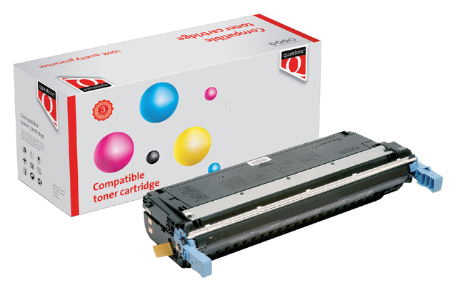 Tonercartridge Quantore alternatief tbv HP C9730A 645A zwart afbeelding