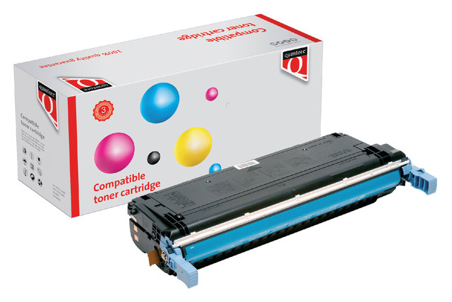 Tonercartridge Quantore alternatief tbv HP C9731A 645A blauw afbeelding