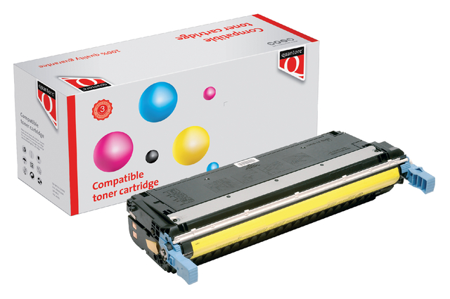Tonercartridge Quantore alternatief tbv HP C9732A 645A geel afbeelding