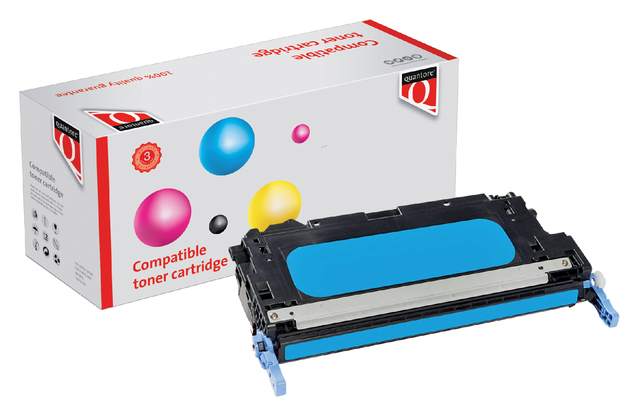 Tonercartridge Quantore alternatief tbv HP Q7581A 503A blauw afbeelding