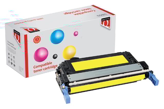 Tonercartridge Quantore alternatief tbv HP Q5952A 643A geel afbeelding