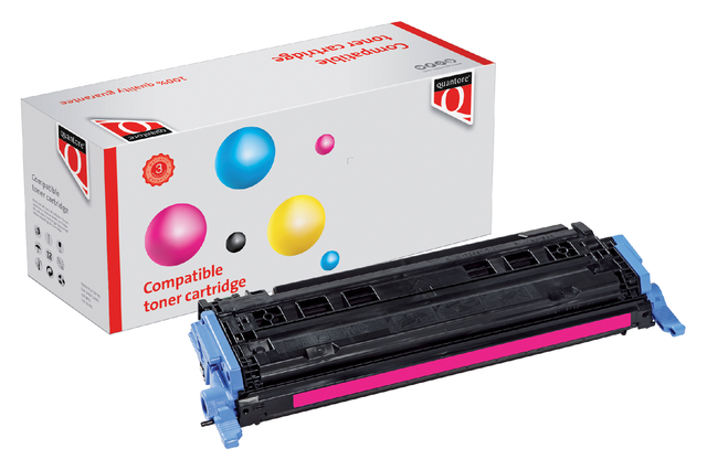 Tonercartridge Quantore alternatief tbv HP Q6003A 124A rood afbeelding