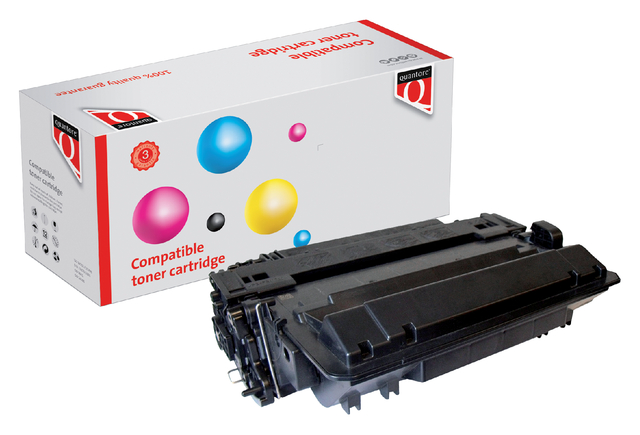 Tonercartridge Quantore alternatief tbv HP CE255XX 55XX zwart afbeelding