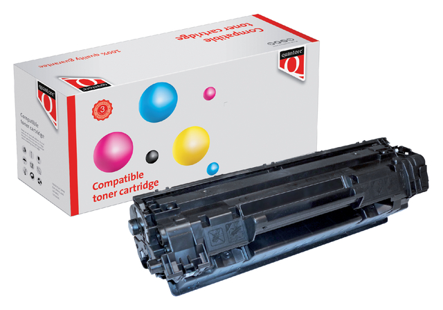 Tonercartridge Quantore alternatief tbv HP CE278A 78A zwart afbeelding