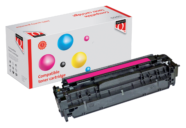 Tonercartridge Quantore alternatief tbv HP CE413A 305A rood afbeelding