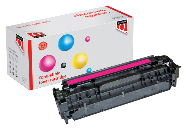 Tonercartridge Quantore alternatief tbv HP CC533A 304A rood afbeelding