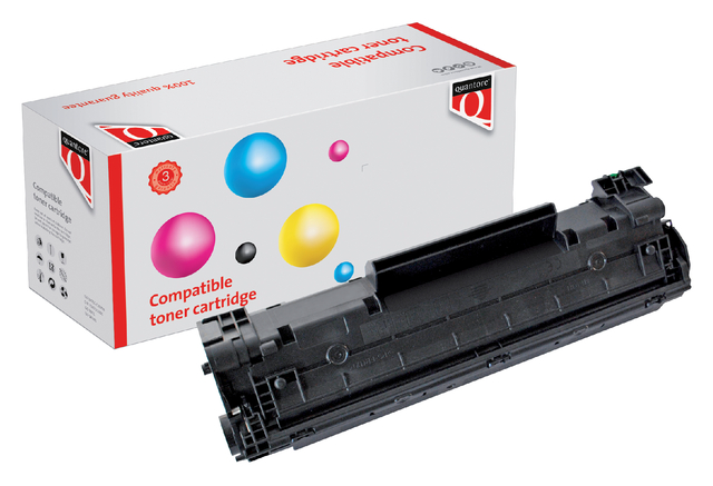 Tonercartridge Quantore alternatief tbv HP CB435A 35A zwart afbeelding