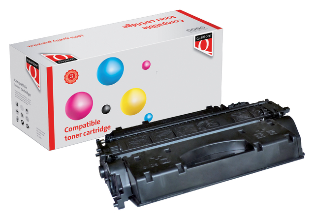 Tonercartridge Quantore alternatief tbv HP CE505X 05X zwart afbeelding