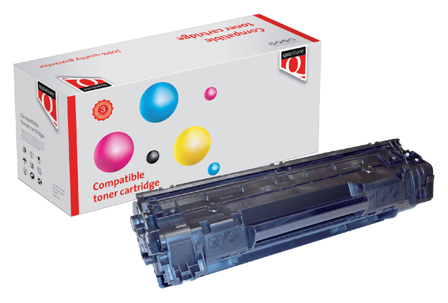 Tonercartridge Quantore alternatief tbv HP CE285A 85A zwart afbeelding