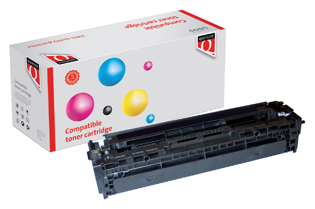 Tonercartridge Quantore alternatief tbv HP CE320A 128A zwart afbeelding