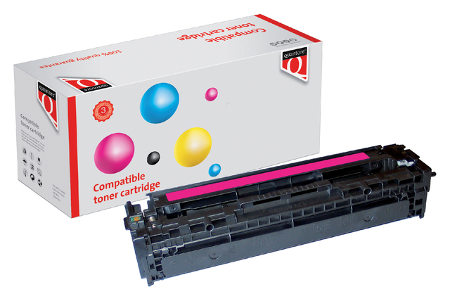 Tonercartridge Quantore alternatief tbv HP CE323A 128A rood afbeelding