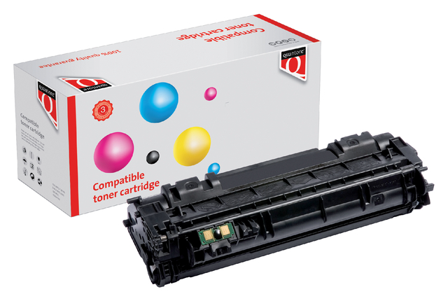 Tonercartridge Quantore alternatief tbv HP Q7553A 53A zwart afbeelding